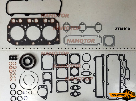 Ремкомплект двигателя YANMAR 3TN100L 3D100. 3TN100 JAPAN